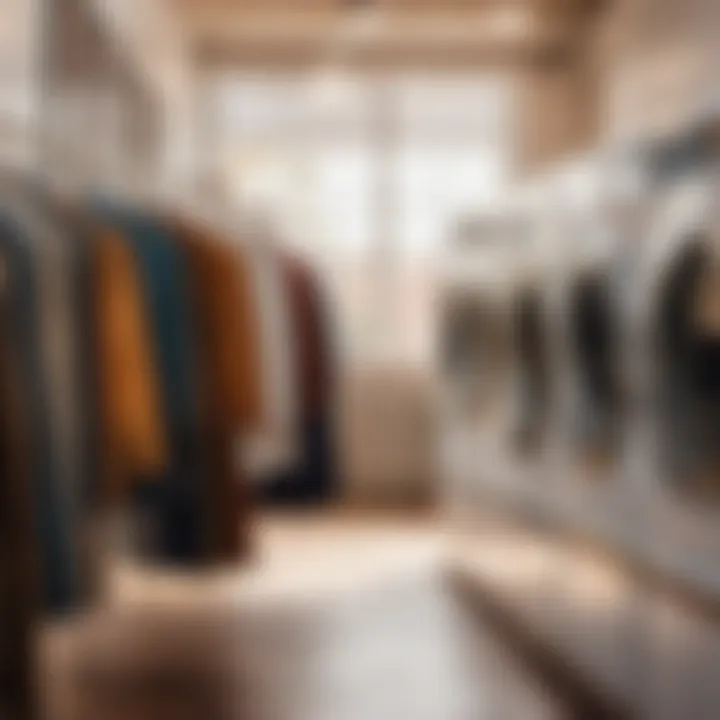 Professional dry cleaning equipment