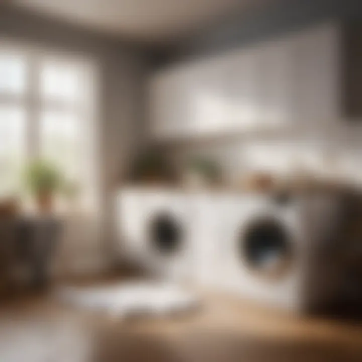 Laundry soaking in stripping solution