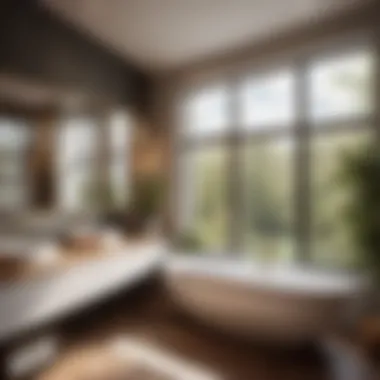 Strategic Placement for Small Bathroom Windows Modern bathroom design with strategically placed small window