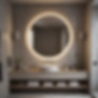 Sophisticated Neutral Color Scheme Minimalist bathroom with neutral color palette