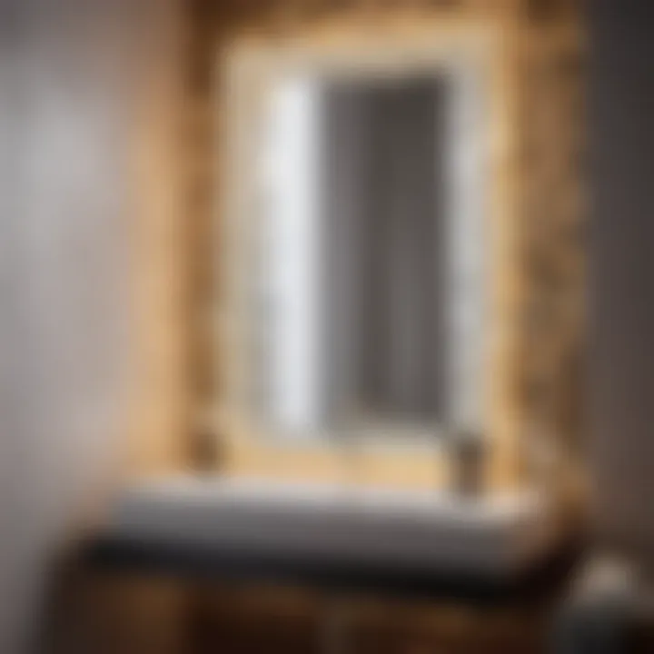 Reflective Distortion in Bath Mirrors