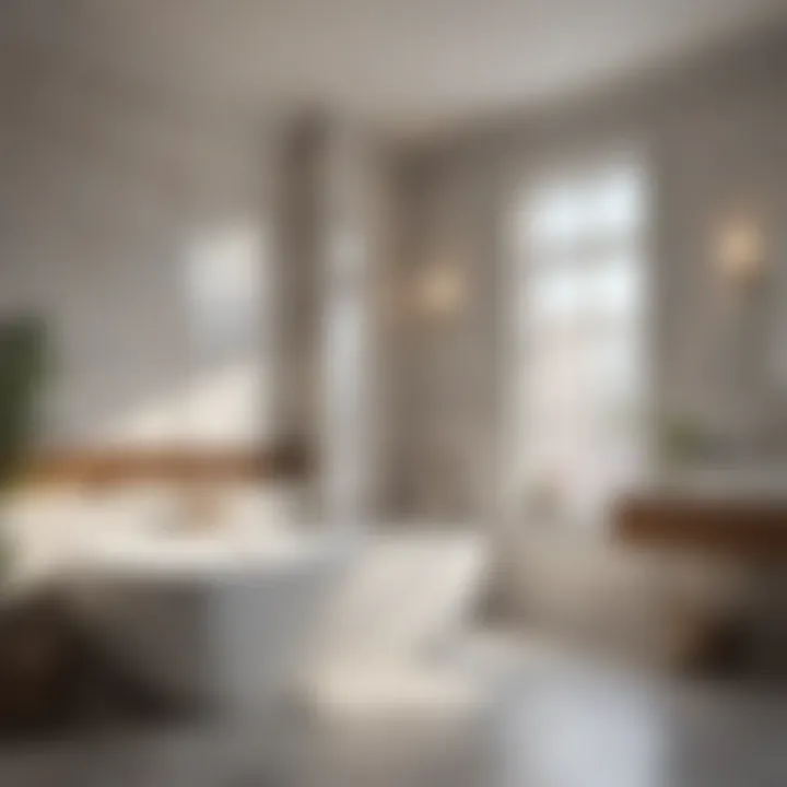 Elegant Showcase of Alcove Bathtub Elegant showcasing of a 60 x 32 alcove bathtub with right drain in a modern bathroom setting