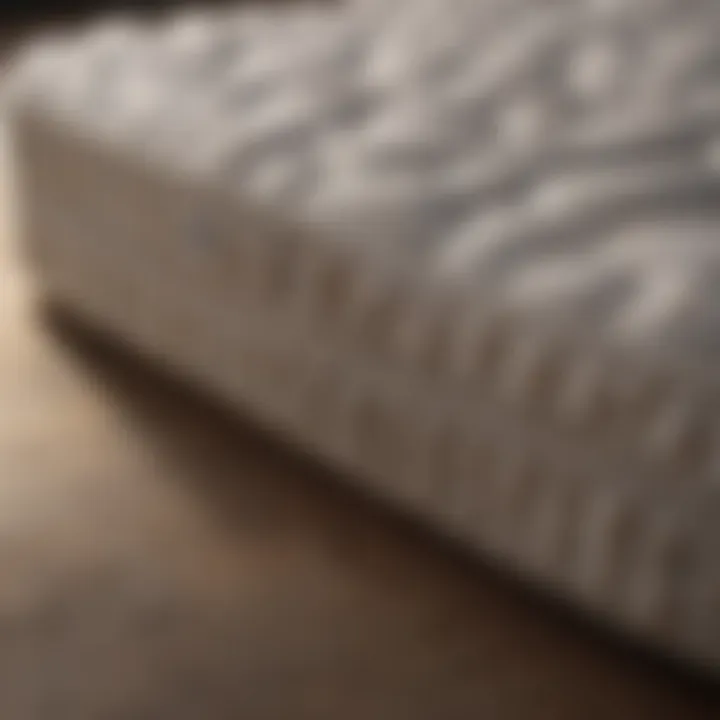 Material comparison for twin mattresses