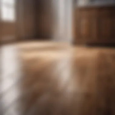 Inviting Wood Charm Warm and inviting wooden floor