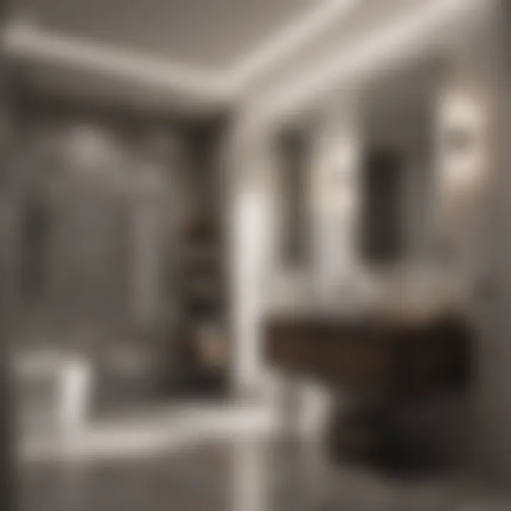 Stylish fixture options enhancing bathroom aesthetics