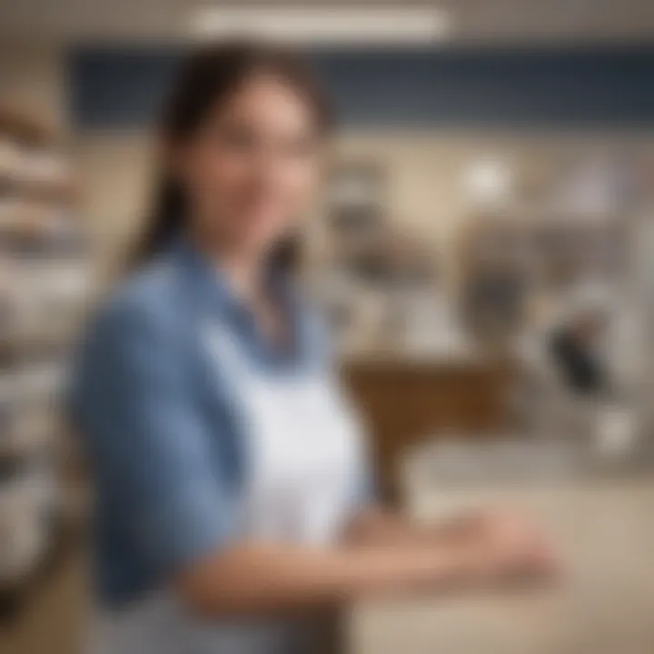 Personalized Customer Service Experience at Bed Bath and Beyond Customer engaging with staff for assistance in Bed Bath and Beyond