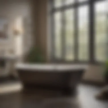 Elegant Cast Iron Drop-In Bathtub Elegant cast iron drop-in bathtub showcasing its smooth finish and classic design.