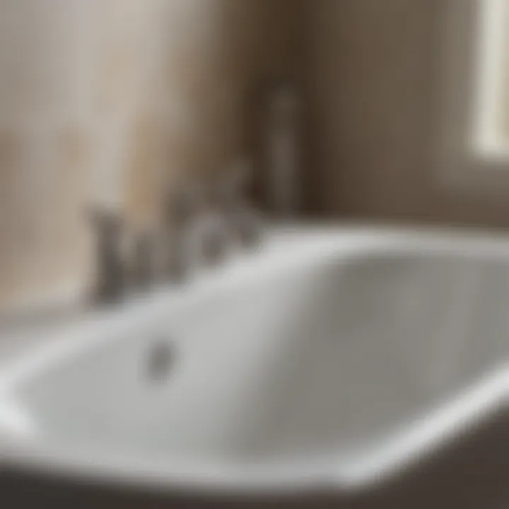 Installation guide illustration for Moen bathtub faucet