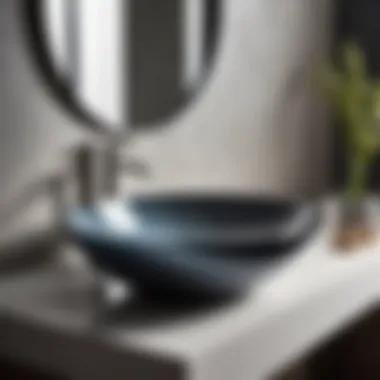 Innovative solutions for tackling gray drops in a contemporary bathroom sink