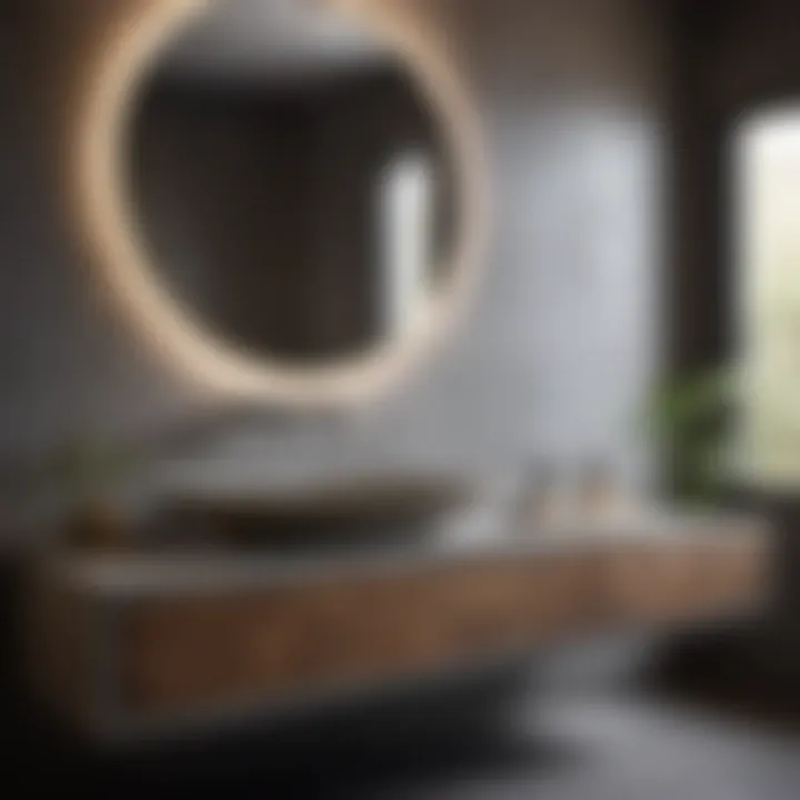 Contemporary Elegance of Concrete Trough Sink
