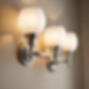 Modern Polished Nickel Bathroom Sconces