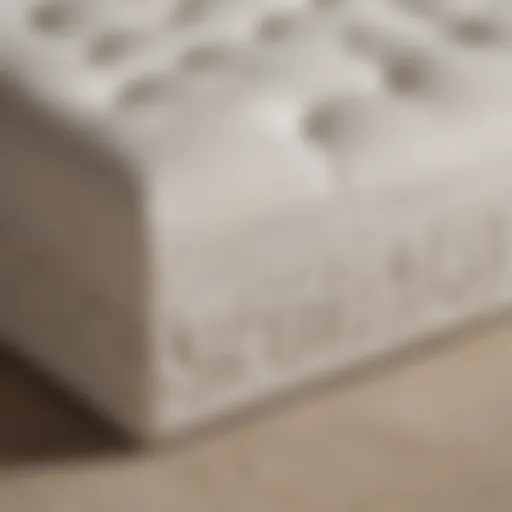 Contouring Support for Side Sleepers Memory foam mattress contouring to side sleeper's body