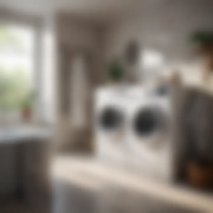 Seamless Chores Management in the Bathroom Convenient Laundry Integration