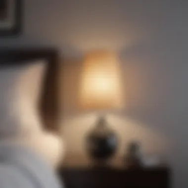 Illuminating Sophistication Modern Minimalist Bedside Lamp