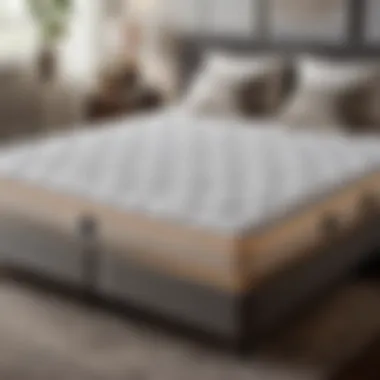 Full Mattress with Cooling Technology for Regulated Temperature