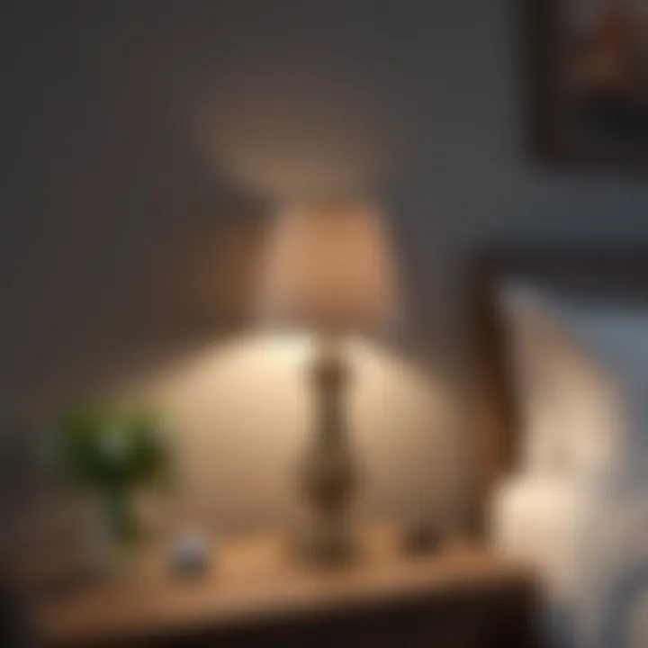 Modern Corner Light Design Enhancing Bedroom Aesthetics Modern corner light design enhancing bedroom aesthetics