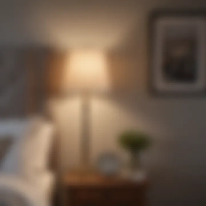 Diverse Corner Light Styles in a Bedroom Setting Variety of corner light styles displayed in a bedroom setting