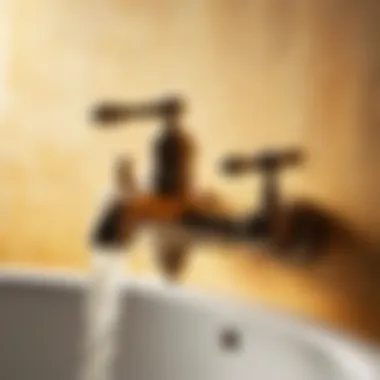 Corroded Faucet Close-Up