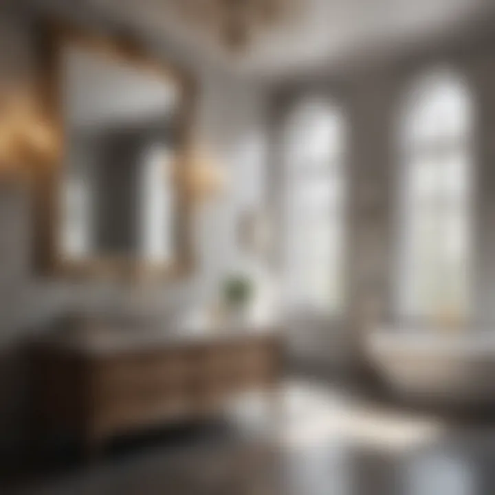 Opulent Bathroom Features Luxurious bathroom fixtures