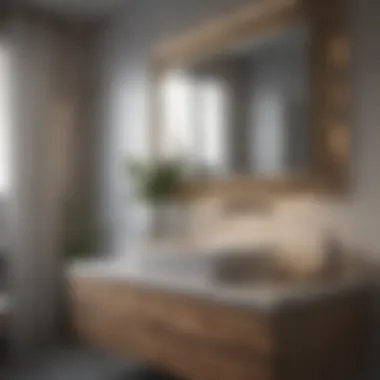 Quality Materials for Renovation Detailed view of high-quality materials for bathroom renovation