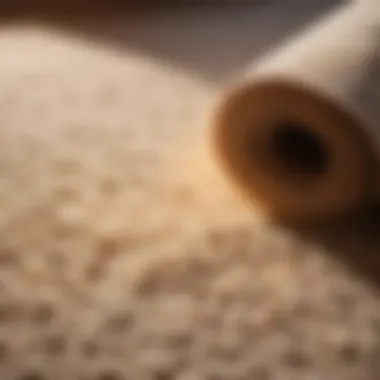 Cost breakdown chart for carpet installation