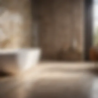 Modern tile selection for the bathroom