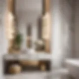 Luxurious Marble Accents in Bathroom Remodeling Elegant bathroom design with marble accents
