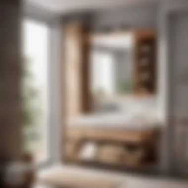 Creative storage solutions for small bathrooms