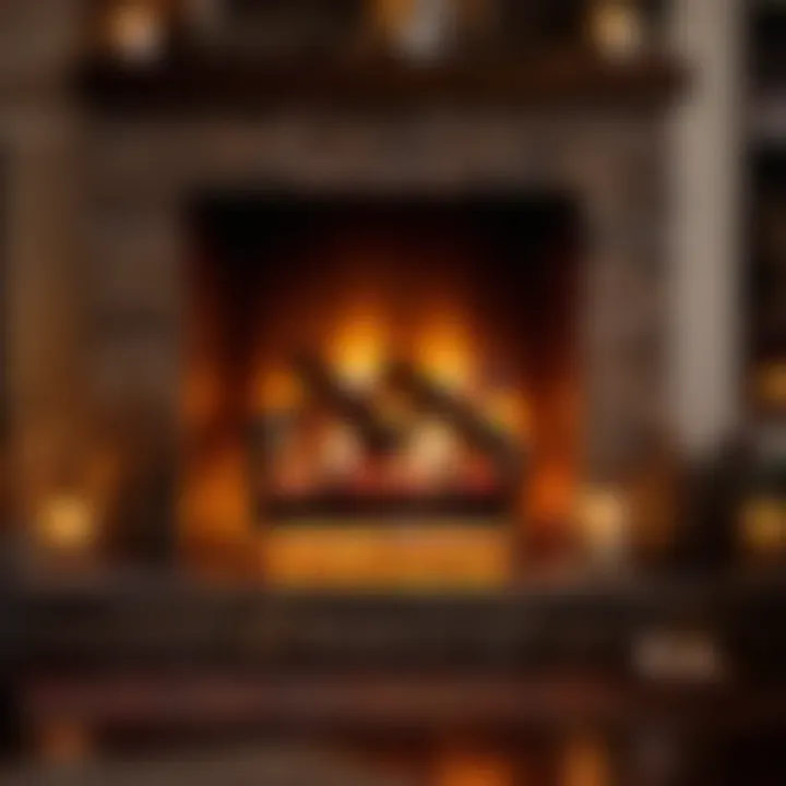 Create a Warm and Inviting Atmosphere Cozy Fireplace Ambiance with Bed Bath and Beyond Products