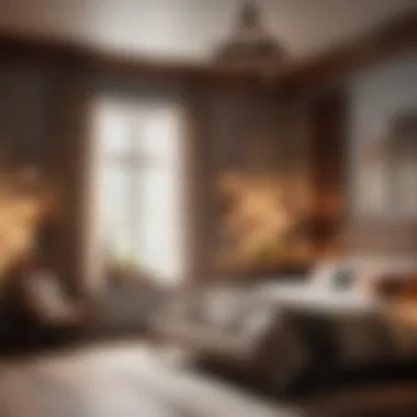 Creating a Cozy Ambiance Cozy Inviting Rustic Ambiance Bedroom
