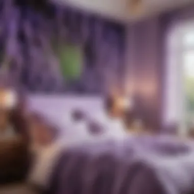 Cozy Lavender Bedroom