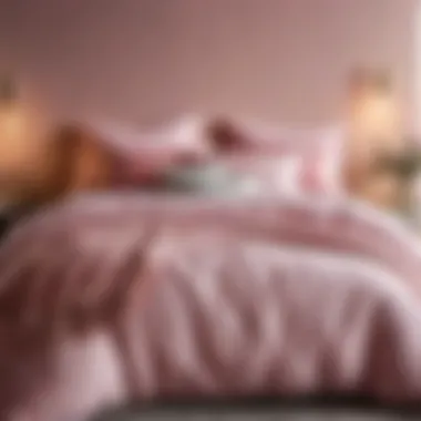 Cozy Pink Bedding Ensemble