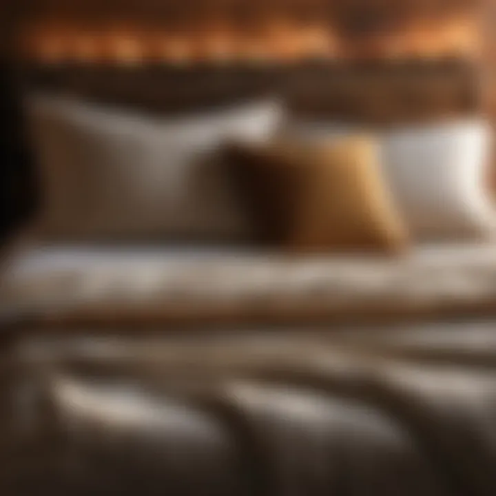 Texture Symphony: Cozy Rustic Bedding Cozy Rustic Bedding with Natural Textures