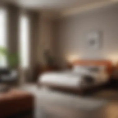 Thoughtful furniture arrangement for balance