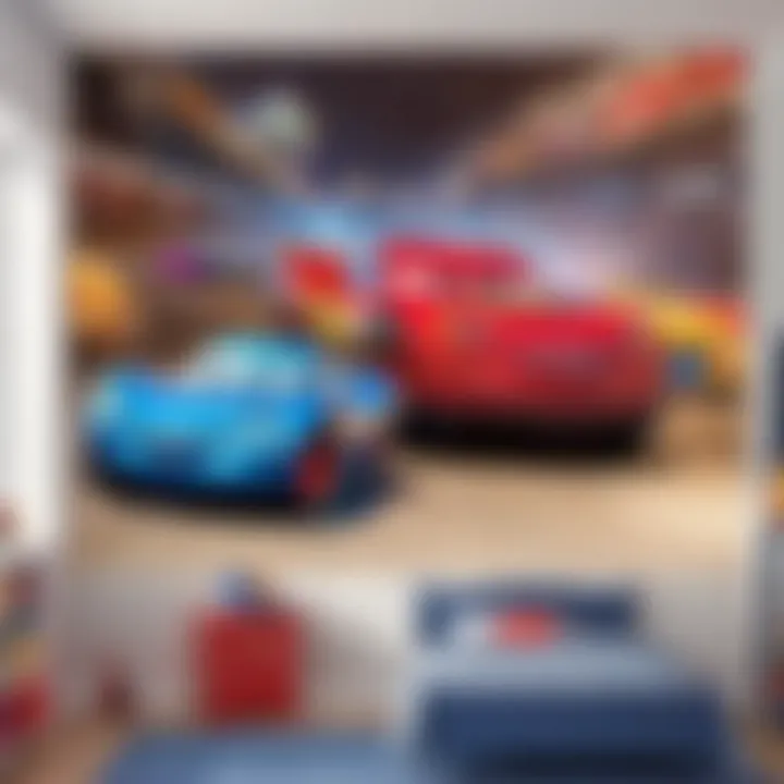 Zooming Fun with Disney Cars Wall Decals Creative Disney Cars Wall Decals