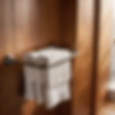 Creative storage solutions with Over the Bathroom Door Towel Rack