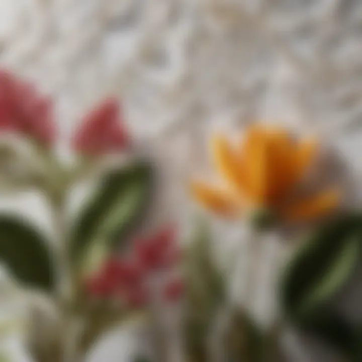 Botanical Embroidery Wall Art Botanical Embroidery Wall Art