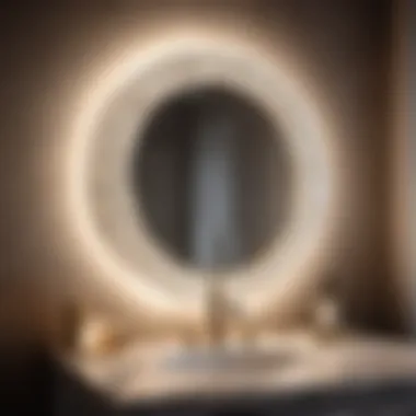 Crystal-Embellished Vanity Light Chandelier
