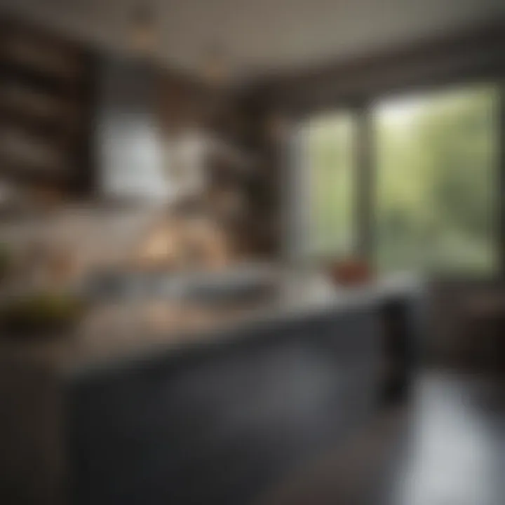 Showcasing eco-friendly materials used in contemporary interior design