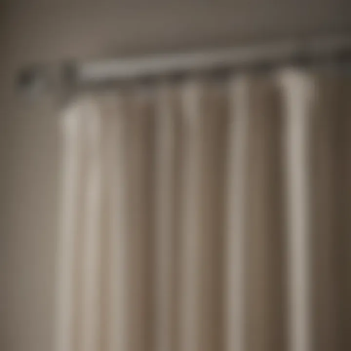 Techniques for Installing Curved Curtain Rods Step-by-step installation of a curved curtain rod