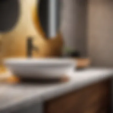 Custom Bathroom Countertop Design