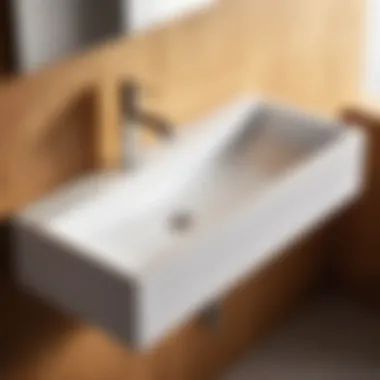 Compact narrow sink with customizable installation features