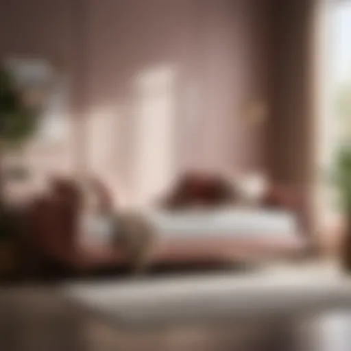 Daybed with Two Mattresses in Modern Living Room