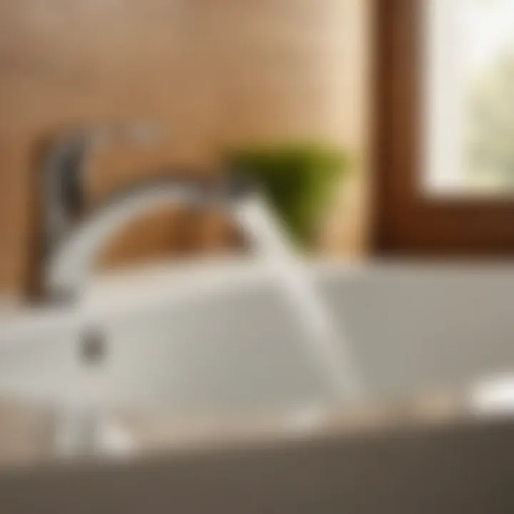 Clearing Debris from Faucet Aerator Clearing Debris from Faucet Aerator