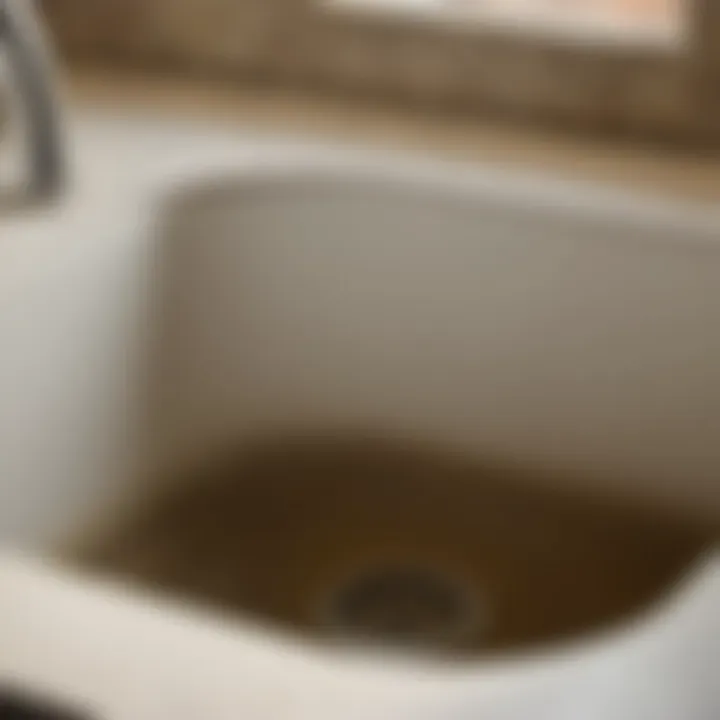 Effective Drain Cleaning Techniques Clearing Drain Pipe in Laundry Room