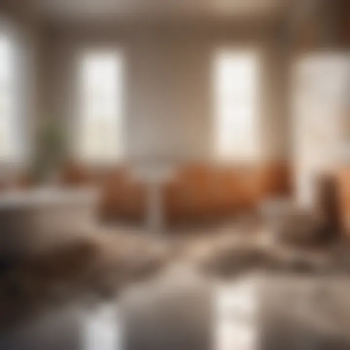 Debris removal during bathroom demolition