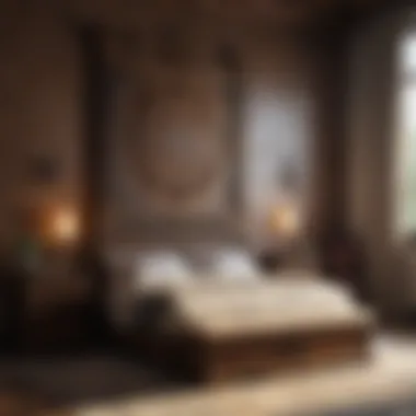 Decorative Elements for Rustic Bedrooms Decorative elements enhancing rustic bedroom aesthetics