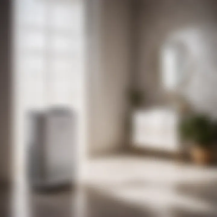 Dehumidifier controlling moisture levels