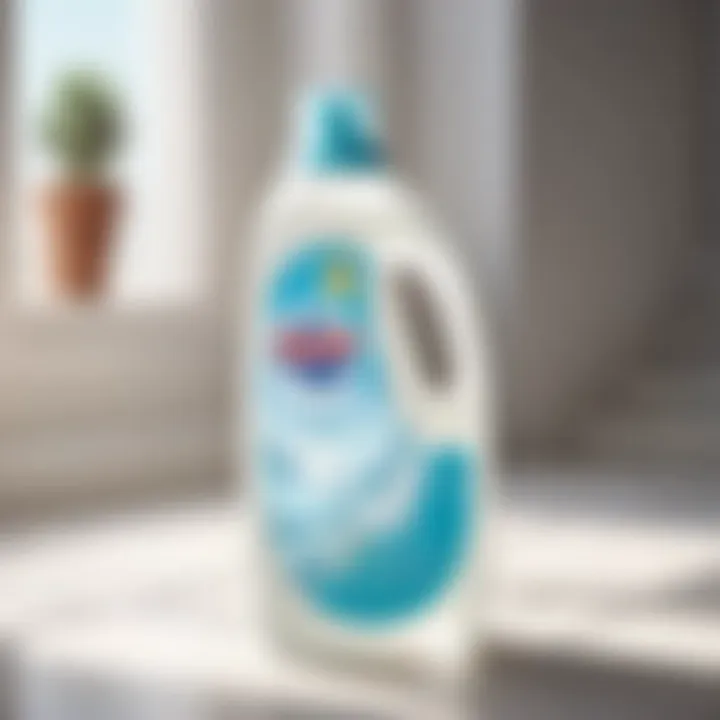 Variety of gentle ingredients in delicate wash detergent
