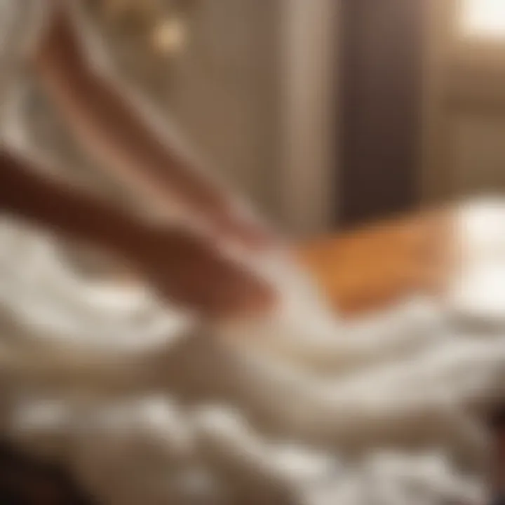 Hand-washing delicate fabric with special detergent